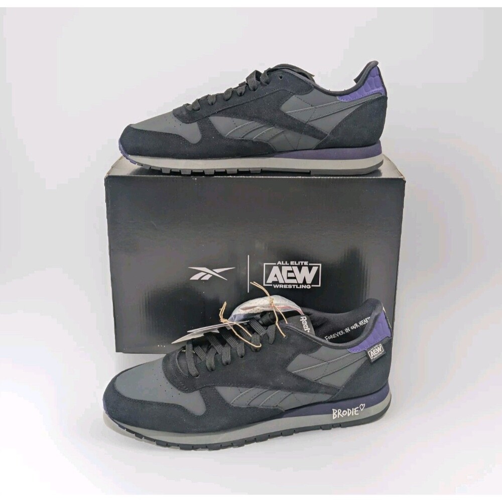 Reebok AEW x Classic Leather Brodie Lee - Size 10.5